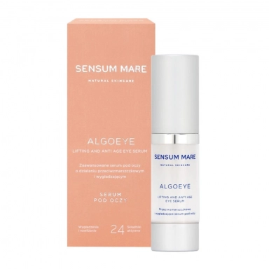 Zaawansowane serum pod oczy o działaniu przeciwzmarszczkowym ALGOEYE | Sensum Mare