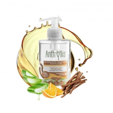 Żel do mycia twarzy i rąk z ekstraktem z lukrecji | Anthyllis