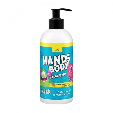 Żel pod prysznic dla dzieci o zapachu gumy balonowej DYZIO i RYJEK | LaQ