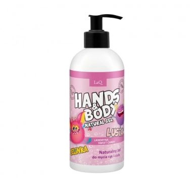 Żel pod prysznic dla dzieci o zapachu landrynek CELINKA I LUSIA | LaQ