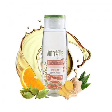 Żel pod prysznic rewitalizujący z kardamonem i imbirem | Anthyllis