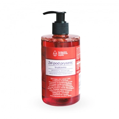 Żel pod prysznic Truskawka | Bydgoska Wytwórnia Mydła