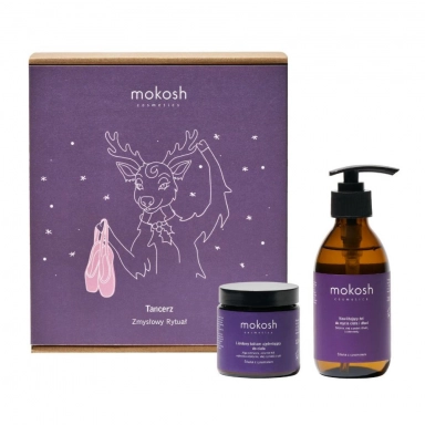 Zestaw do ciała Zmysłowy Rytuał - Tancerz | Mokosh