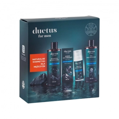 Zestaw do twarzy, ciała i włosów POWER OF INVICTUS | Duetus