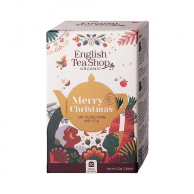 Zestaw ekologicznych herbat Merry Christmas Say Something | English Tea Shop