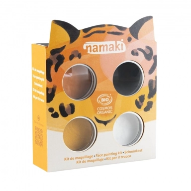 Zestaw farb do malowania twarzy dla dzieci, 4 kolory, COSMOS ORGANIC | Namaki