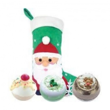 Zestaw kul do kąpieli Santa | Bomb Cosmetics