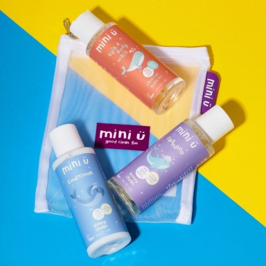 Zestaw podróżny kosmetyków dla dzieci | Mini U