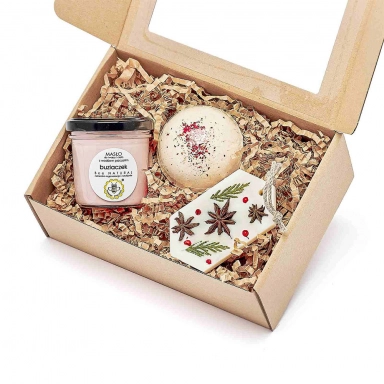 Zestaw prezentowy Buziaczek | Miodowa Mydlarnia