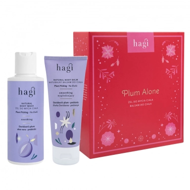Zestaw świąteczny Plum Alone | Hagi Cosmetics