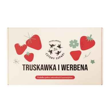 Zestaw Truskawka i Werbena - trio | Cztery Szpaki