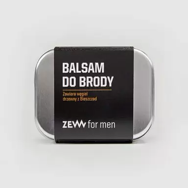 Balsam do brody z węglem drzewnym z Bieszczad | ZEW for men