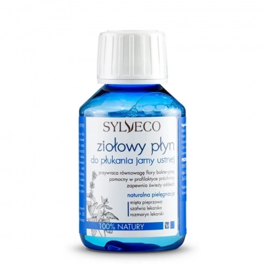 Ziołowy płyn naturalny do płukania jamy ustnej | Sylveco