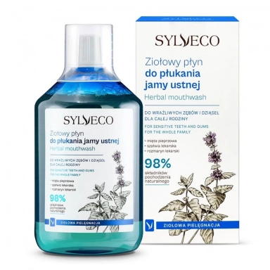 Ziołowy płyn naturalny do płukania jamy ustnej | Sylveco