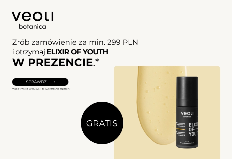 przejdź do ELIXIR OF YOUTH Veoli Botanica GRATIS