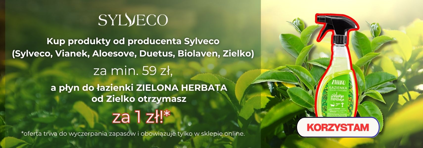 Przejdź do promocji Sylveco