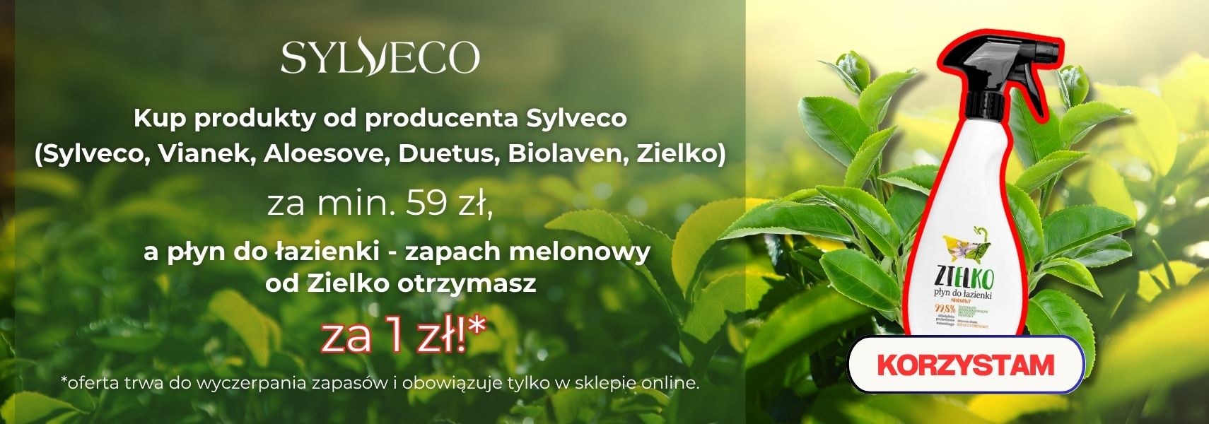 Przejdź do promocji Sylveco