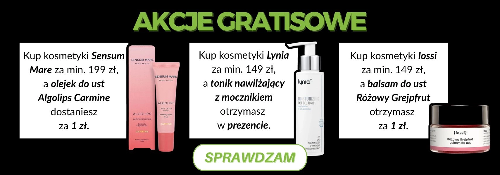 Przejdź do Promocje gratisowe na Black Week