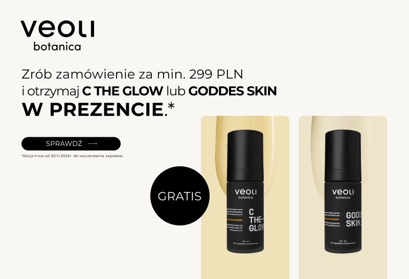 Zgarnij Serum Goddes Skin lub C The Glow Veoli Botanica GRATIS