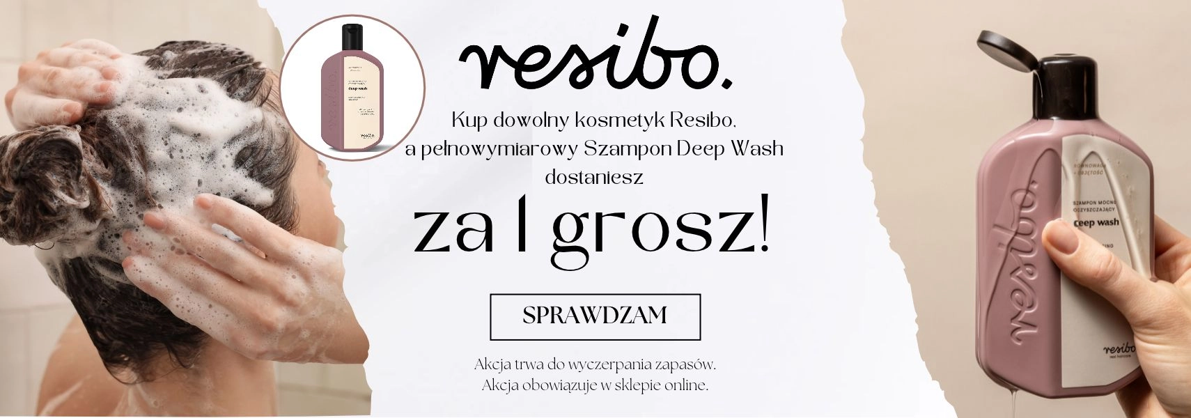 Przejdź do Szampon za 1 GROSZ!
