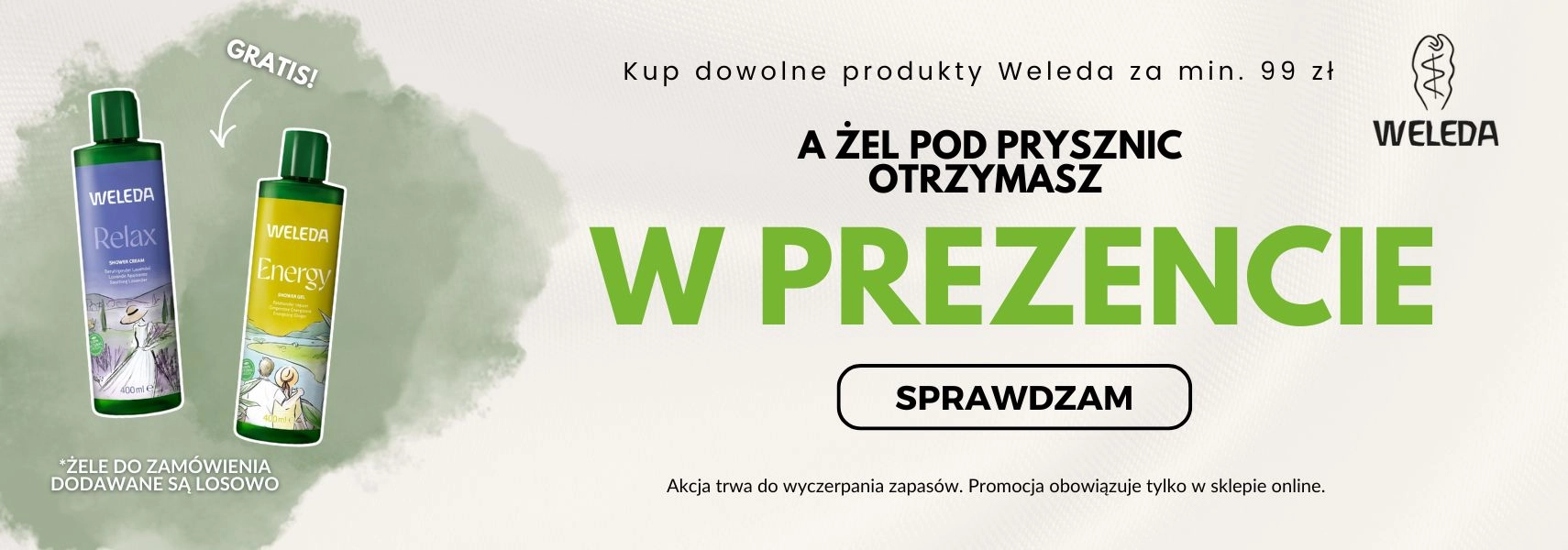 Odbierz żel pod prysznic GRATIS