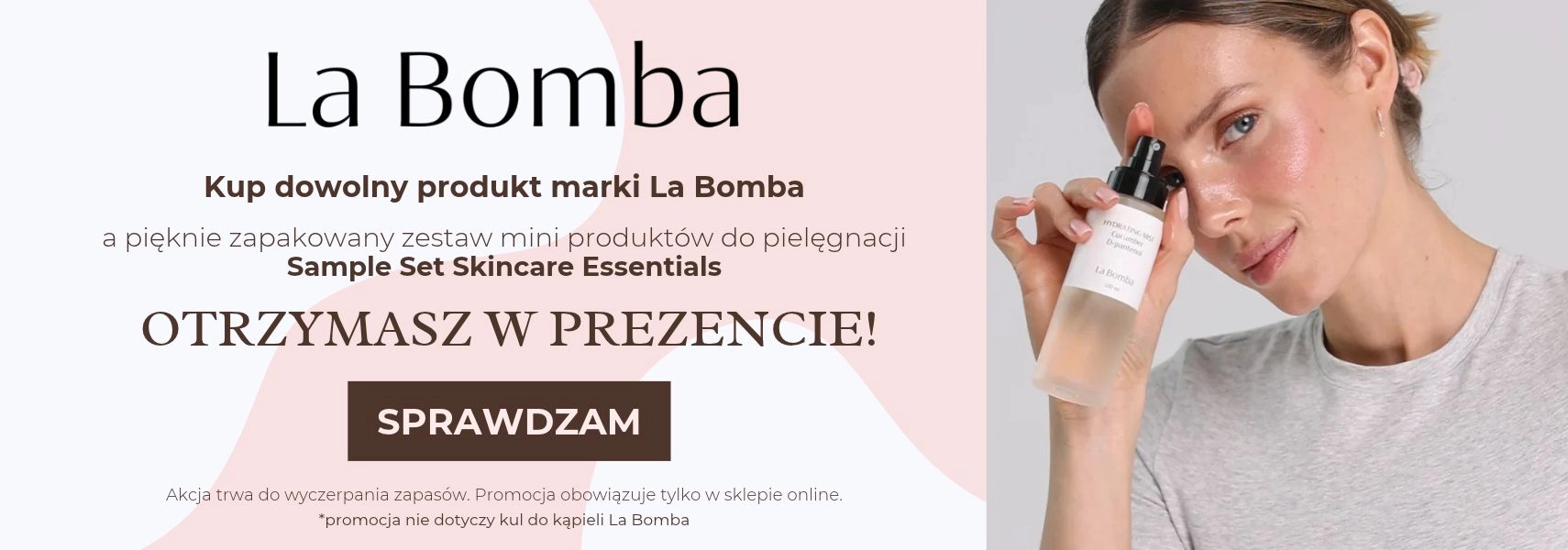 Zestaw mini produktów do pielęgnacji La Bomba W PREZENCIE!