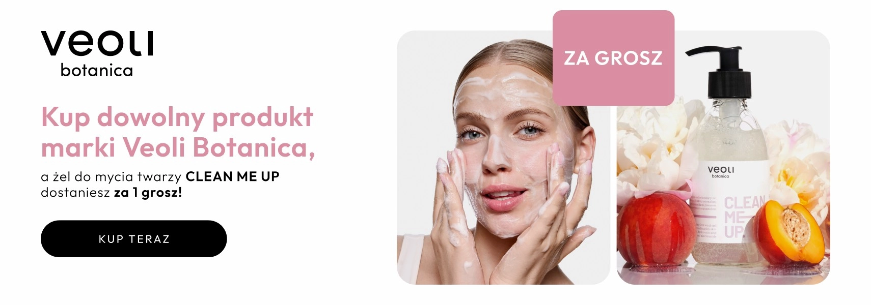 Żel do mycia twarzy Veoli Botanica za 1 GROSZ!