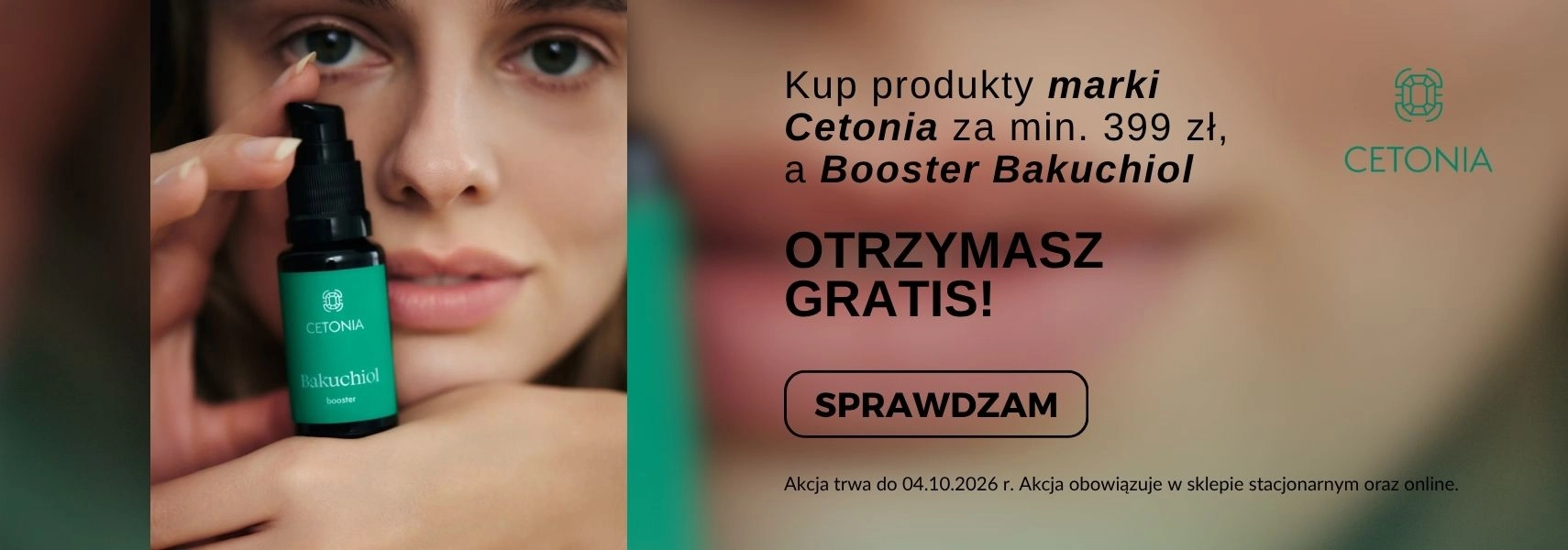 Booster Bakuchiol marki Cetonia GRATIS