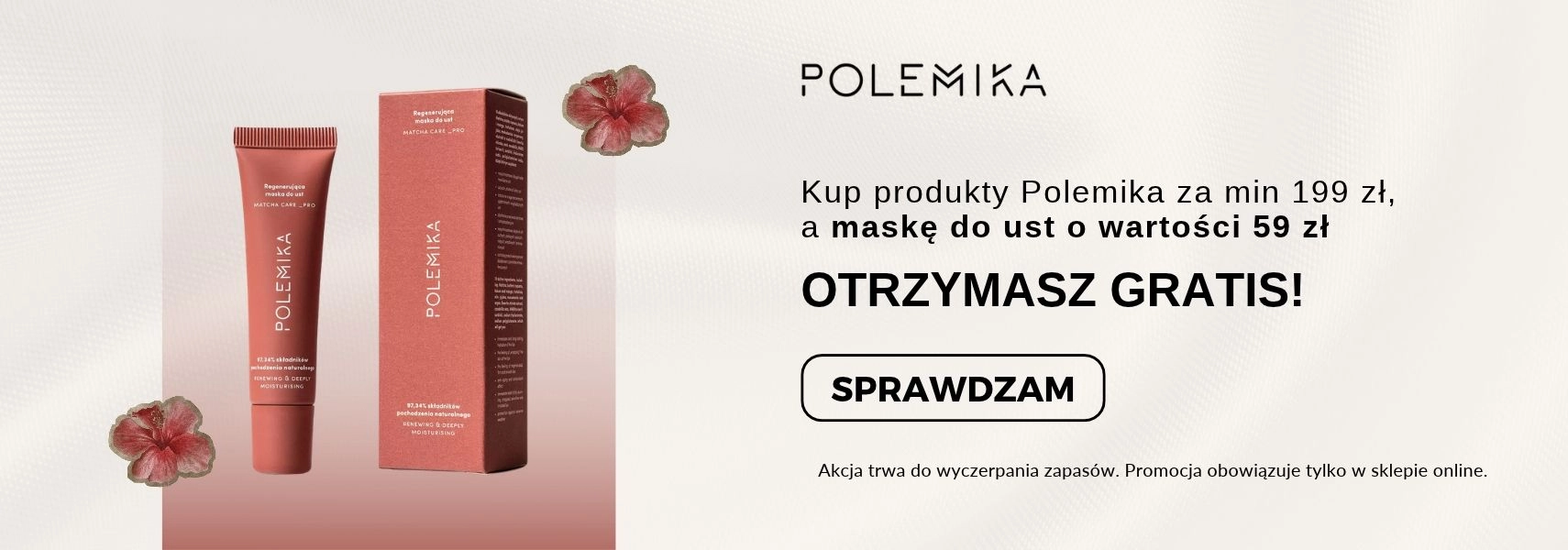 Maska do ust marki Polemika GRATIS