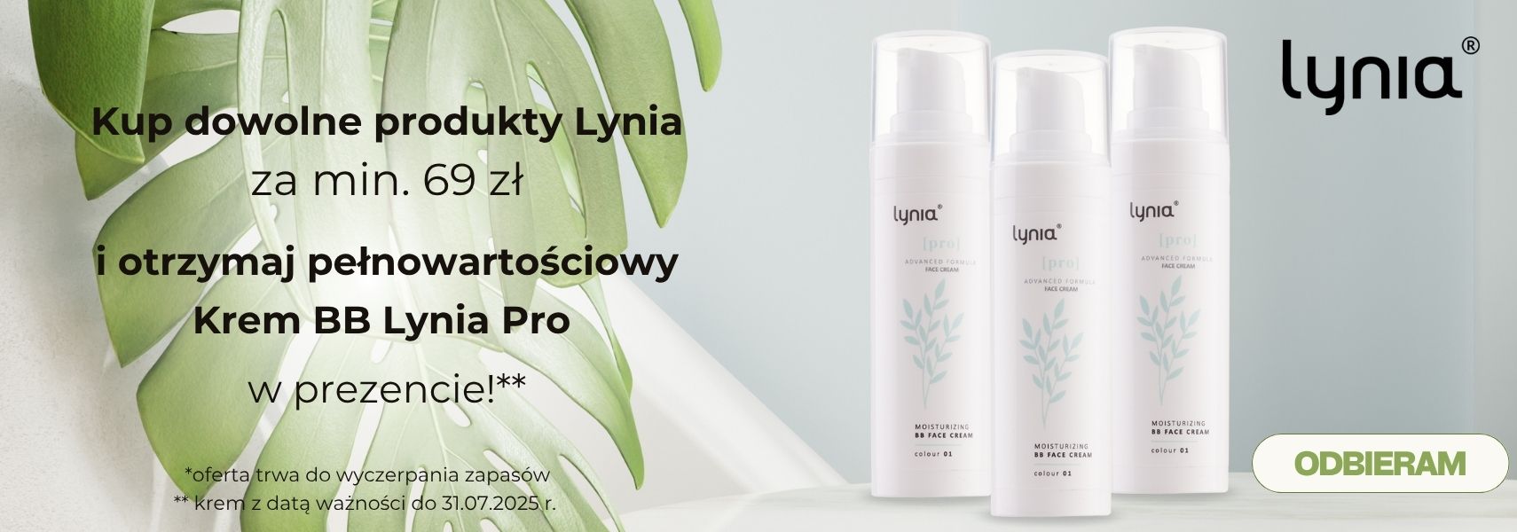 Krem BB marki Lynia GRATIS