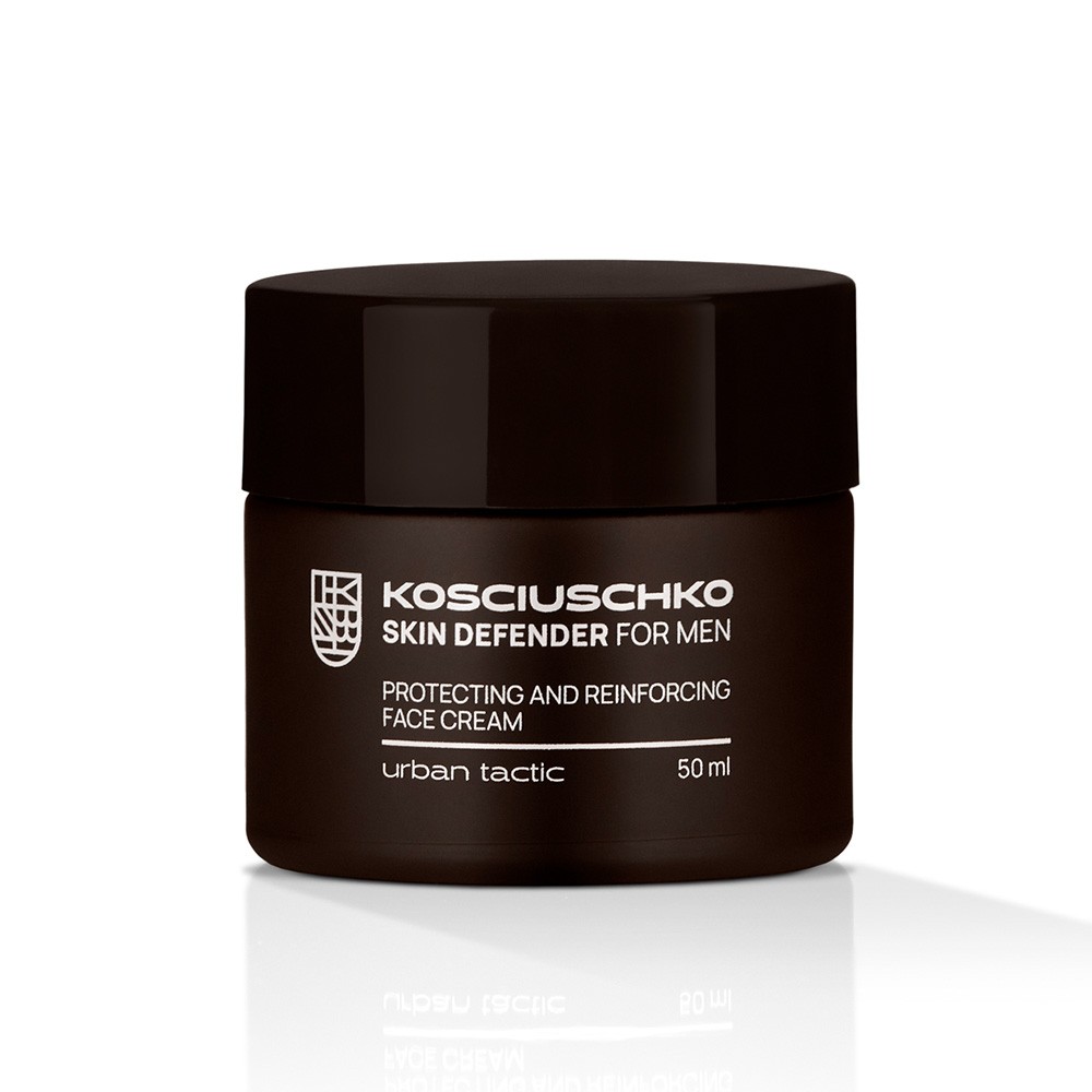 Krem ochronny i wzmacniający do twarzy SKIN DEFENDER FOR MEN | Kosciuschko