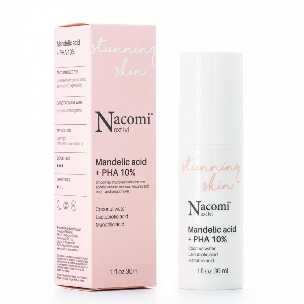 Serum z kwasem migdałowym + PHA NEXT LEVEL | Nacomi