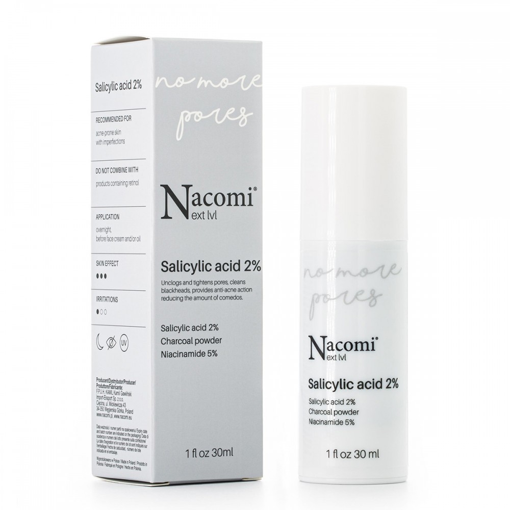 Serum z kwasem salicylowym 2% NEXT LEVEL | Nacomi