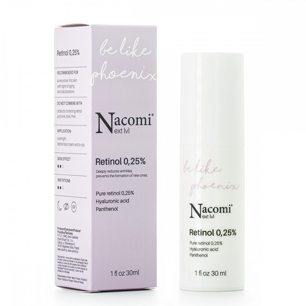 Serum z retinolem 0,25% NEXT LEVEL | Nacomi