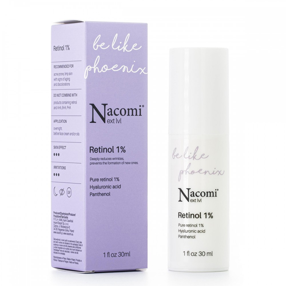 Serum z retinolem 1% NEXT LEVEL | Nacomi