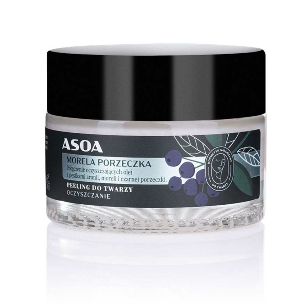 Peeling do twarzy Morela-Porzeczka | Asoa