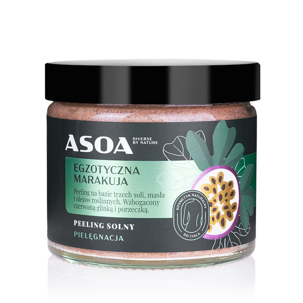 Peeling Solny Egzotyczna Marakuja | Asoa