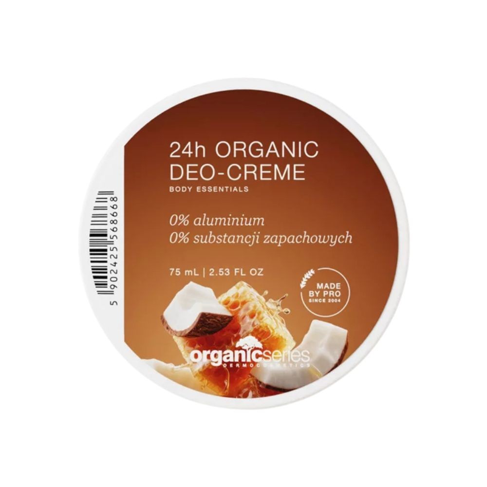 Balsam dezodorujący pod pachy 24h | Organic Series