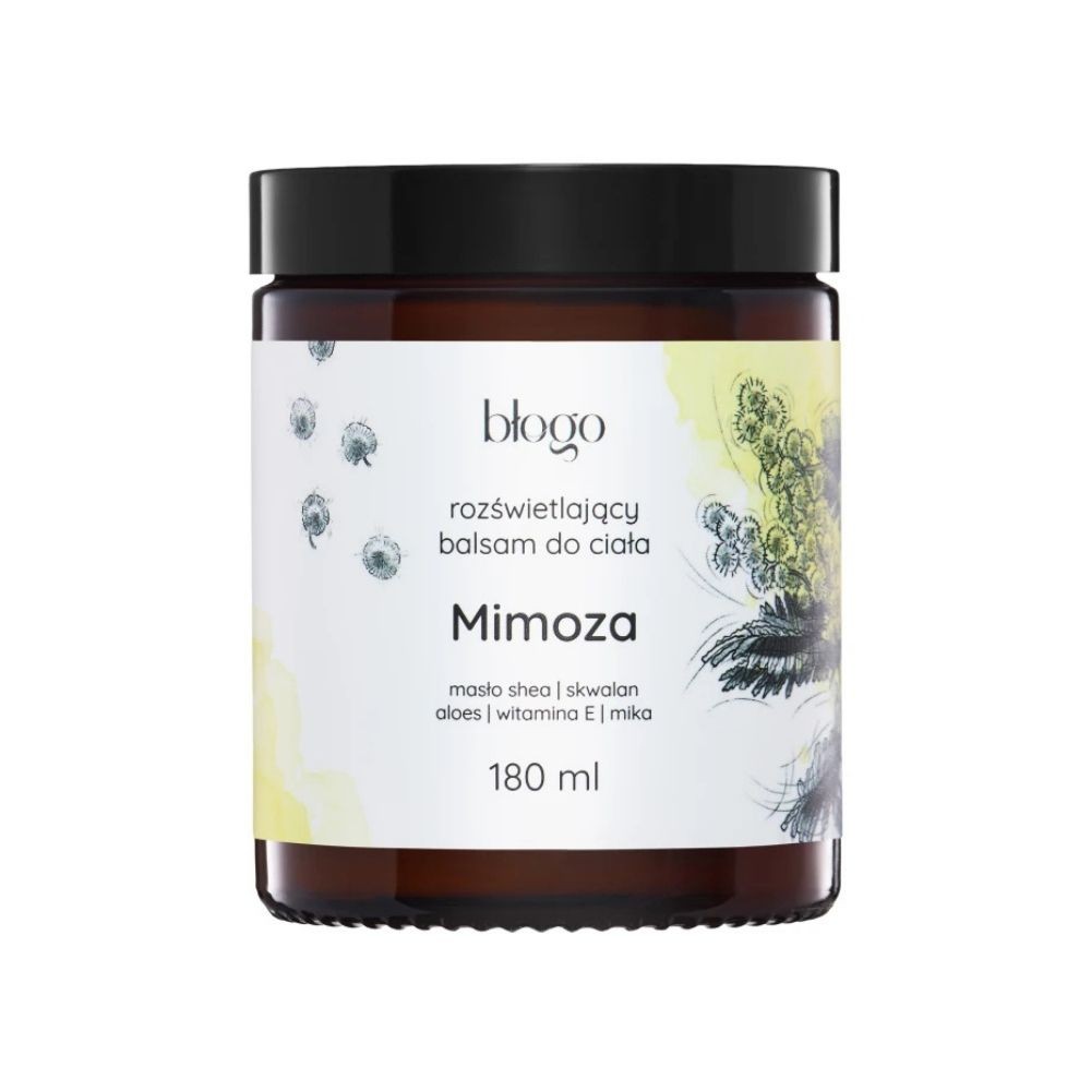 Balsam do ciała rozświetlający Mimoza | Błogo