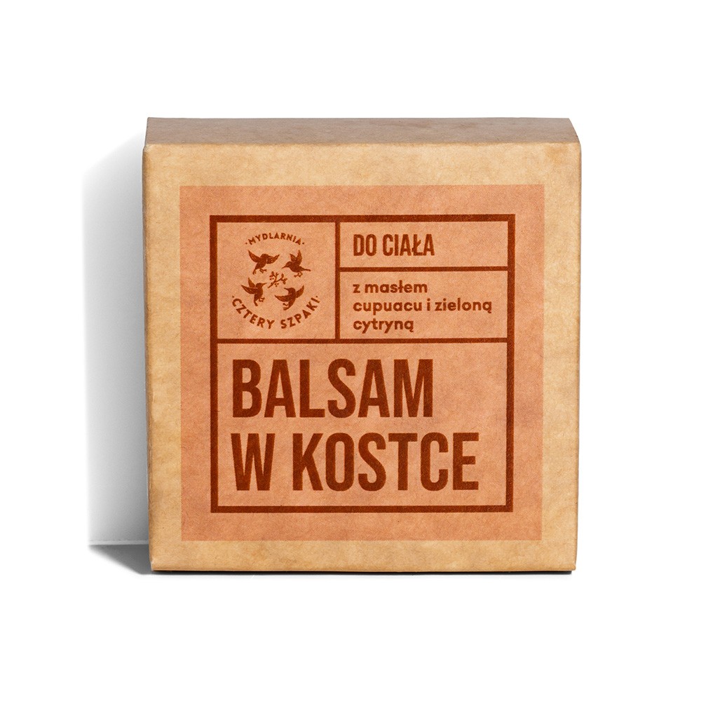 Balsam do ciała w kostce | Cztery Szpaki