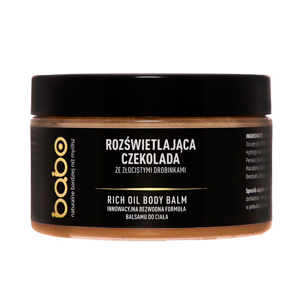 Balsam do ciała z drobinkami rozświetlającymi | babo