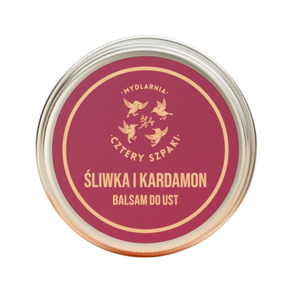Balsam do ust Śliwka i Kardamon | Cztery Szpaki