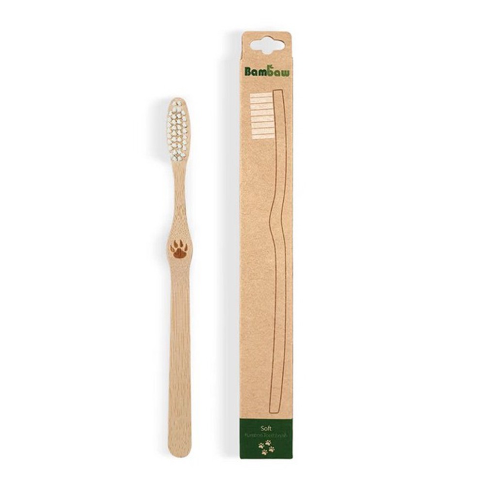 Szczoteczka do zębów z miękkim włosiem | Bambaw