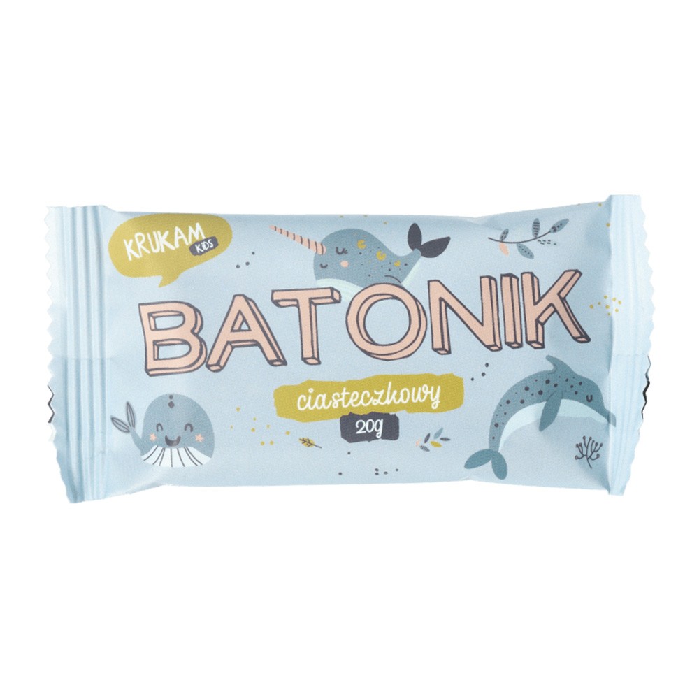 Batonik daktylowy Ciasteczkowy dla dzieci | KruKam