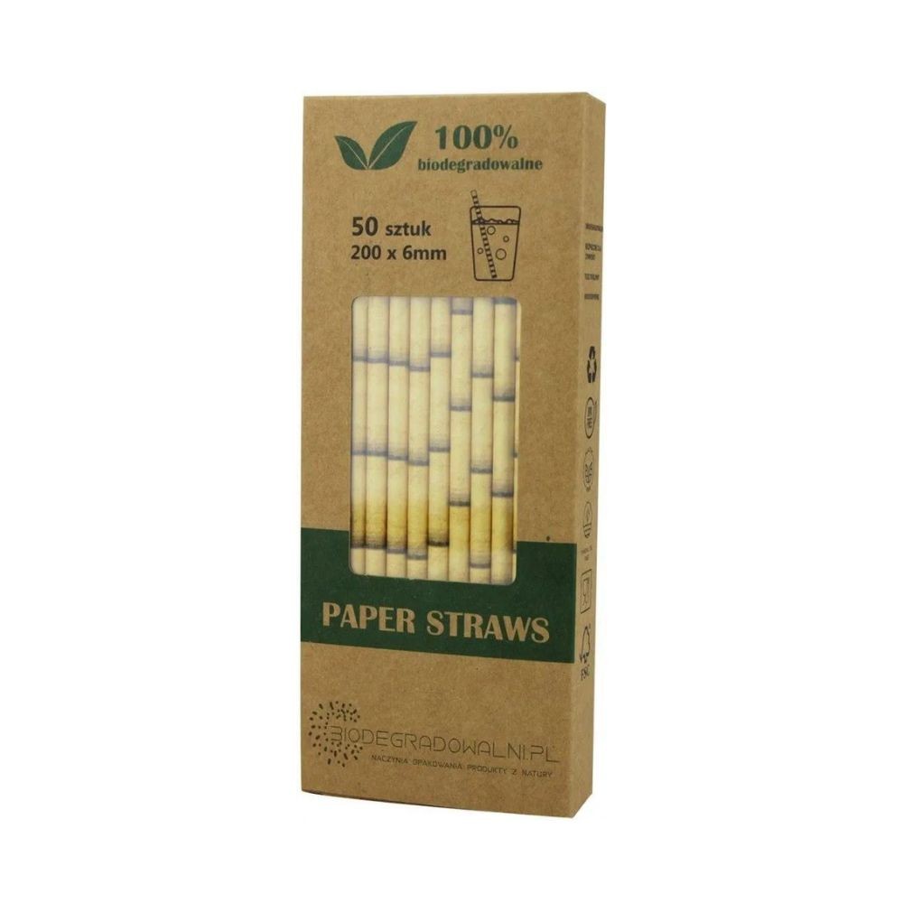 Biodegradowalni - Słomki papierowe Bio | Inni producenci