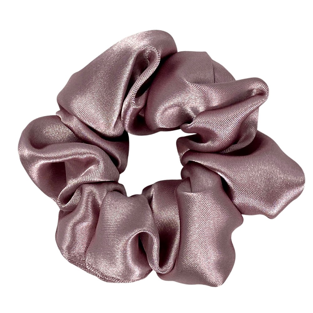 Scrunchie satynowa - wrzos | BoMoye