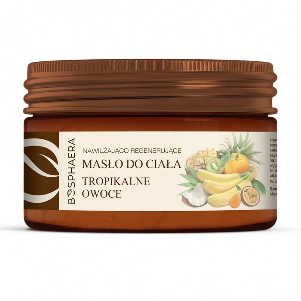 Nawilżająco - regenerujące masło do ciała Tropikalne Owoce | Bosphaera