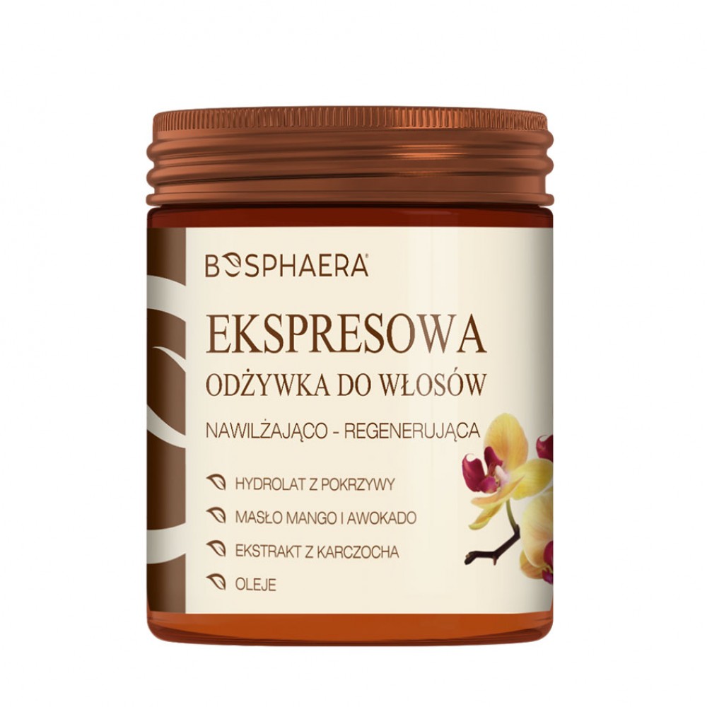 Ekspresowa odżywka do włosów nawilżająco-regenerująca | Bosphaera