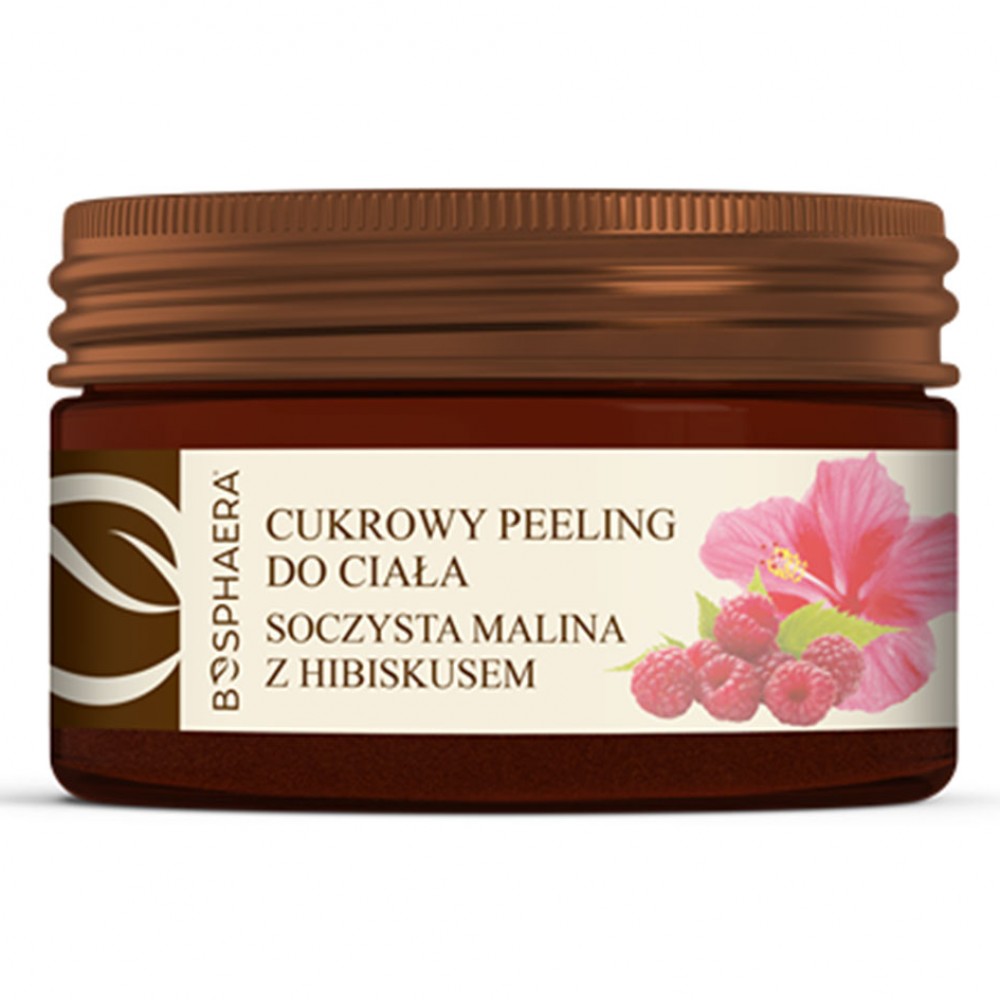 Cukrowy peeling do ciała Malina i Hibiskus | Bosphaera