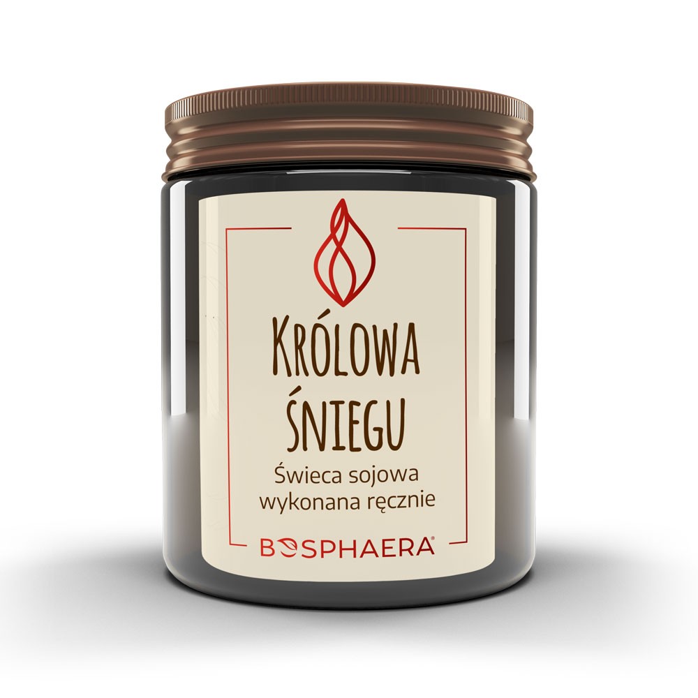 Sojowa świeca zapachowa Królowa Śniegu | Bosphaera